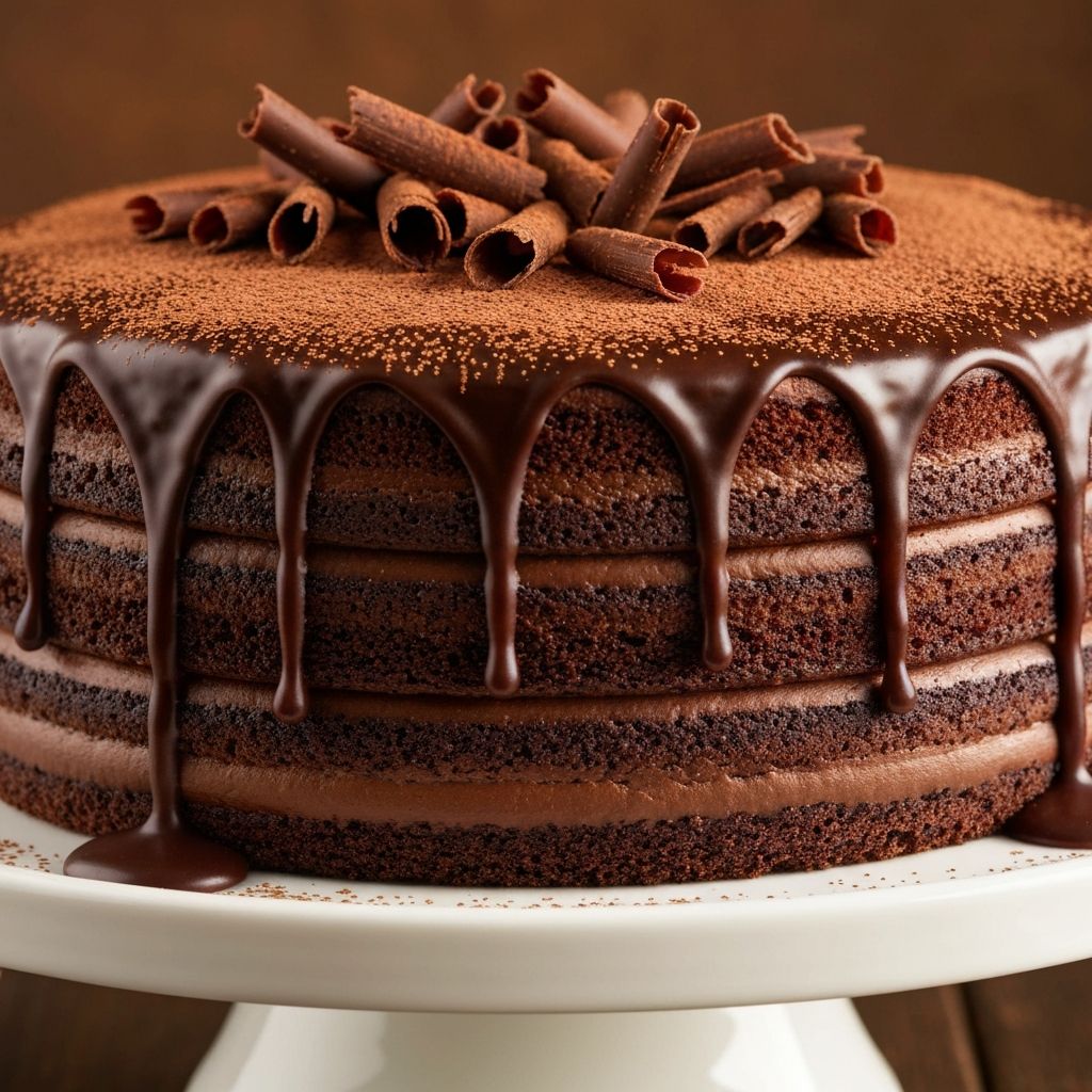 Foto do Bolo de Chocolate